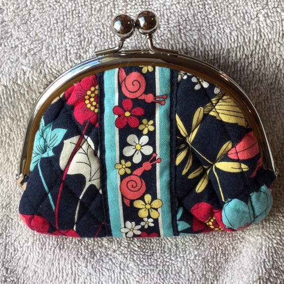 VERA BRADLEY BAG and COIN PURSE 🌻🌼🌷🥀💐🌸🌹🌺🌻 - Picture 7 of 8